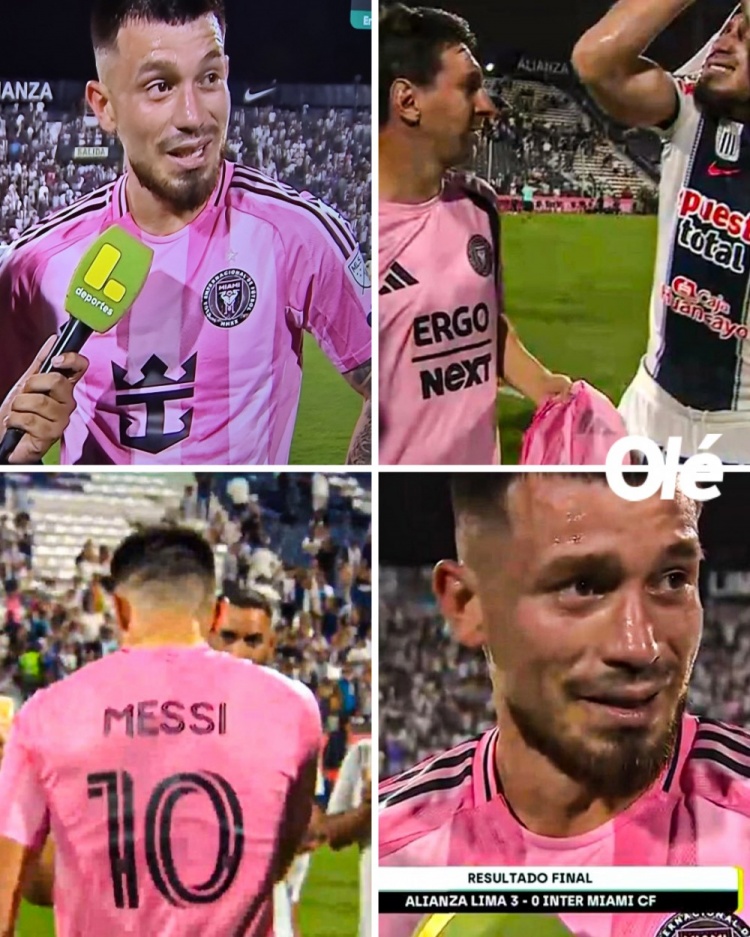 天博-利马联盟球员谈与梅西换球衣：这是梦想成真，他是我的偶像